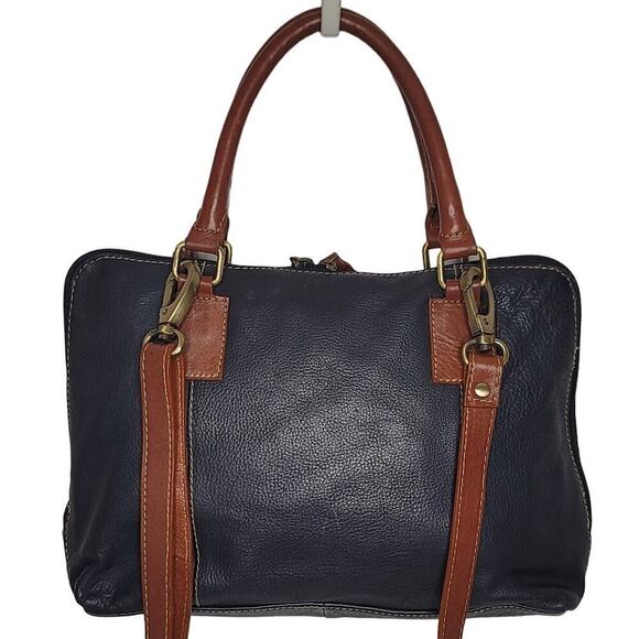 Rowallan Navy blue handbag with a removable strap. - Picture 4 of 7